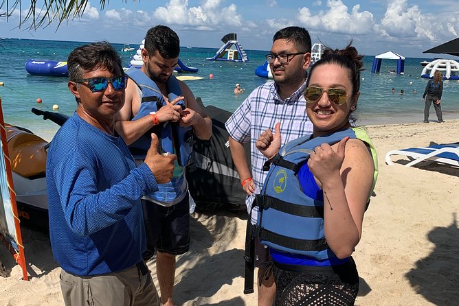Best Jet Ski Cozumel + Locker - The jet ski ride itself: 30 minutes, up to 2 riders, and a defined zone