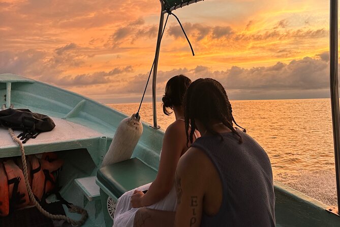 Bioluminescence & sunset local boat tour to Los Arcos Sanctuary - Los Arcos at golden hour, then glowing water at night