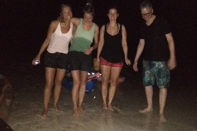Bioluminescence Tour in Kayak in Holbox Island - Stop 1, Punta Mosquito Sandbanks: Walking and Water Time in the Dark