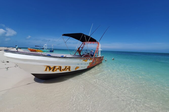 Boat Tour of Three Islands in Holbox with Transportation - Stop 2: Isla de la Pasion for Virgin-Beach Calm