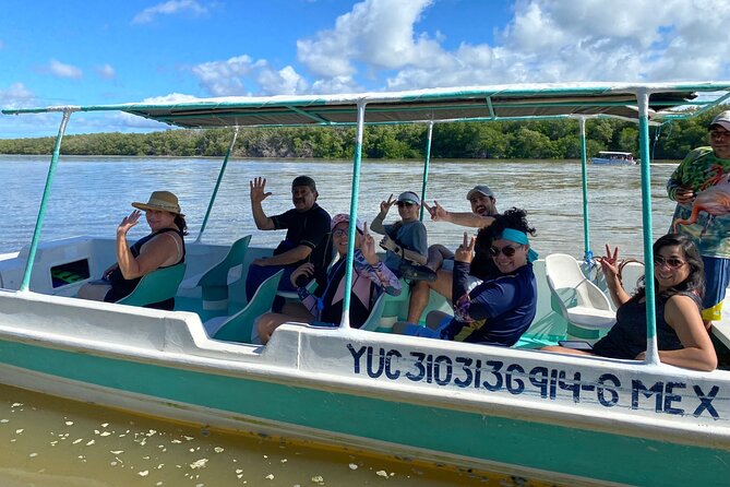 Boat tour through the mangroves of Celestún and Playa from Merida - A note on boats, wind, and timing changes