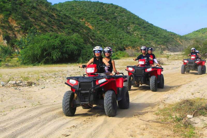 Cabo: Beach & Desert Single ATV Tour with Tequila Tasting - Migriño Beach: the white-sand payoff and real photo moments