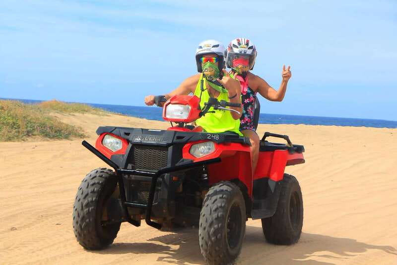 Cabo: Beach & Desert Single ATV Tour with Tequila Tasting - ATV setup: brand new machines, single or double riders, and group control