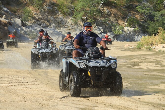 Cabo Migrino Beach and Desert ATV Tour plus Tequila Tasting - The beach and hidden-trail magic: plants, cactus stops, and ocean power