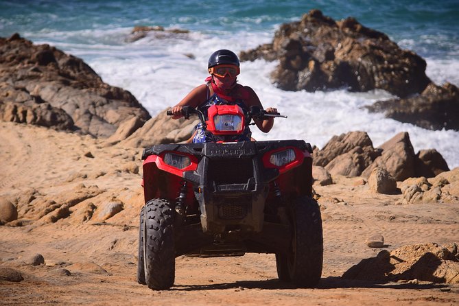 Cabo Migrino Beach and Desert ATV Tour plus Tequila Tasting - The off-road course portion: speed, desert tracks, and big views
