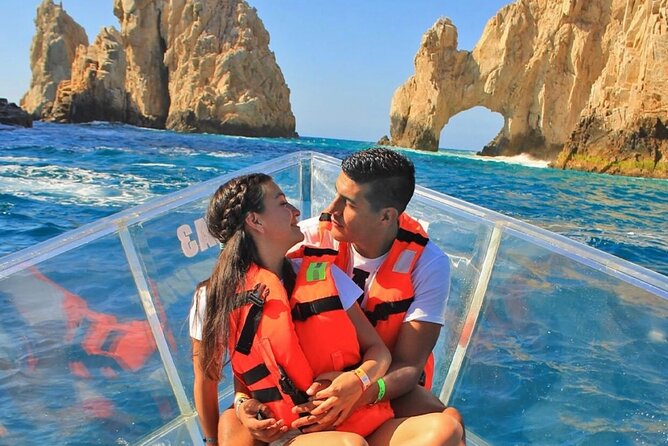 Cabo's Original Clear Boat Tour: See all of the tourist locations - The Bay of Cabo San Lucas route: how the itinerary ties everything together