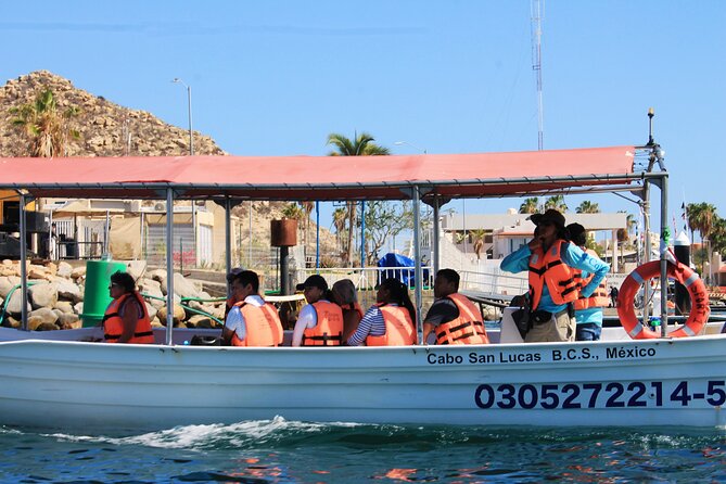 Cabo San Lucas Arc Group Tour in Glass Bottom Boat - Guides and Captains: Fun Energy Plus Real Effort