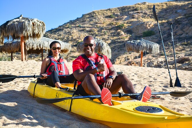 Cabo San Lucas Glass Bottom Kayak Tour and Snorkel at Two Bays - Chileno Bay: where the snorkeling often steals the show