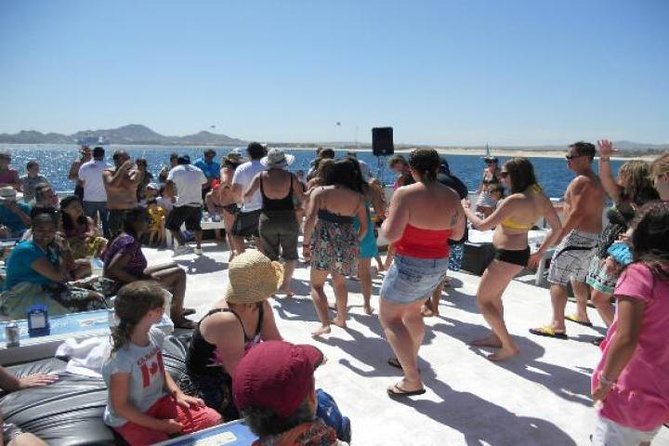 Cabo San Lucas Sunset Dinner Cruise with Open Bar - Dinner buffet: chicken and steak fajitas with all the sides