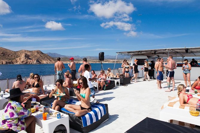 Cabo San Lucas Sunset Dinner Cruise with Open Bar - Music, dancing, and the party-boat tradeoffs