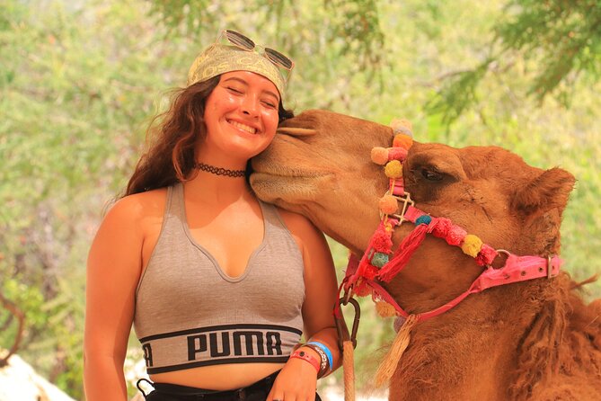 Camel Ride in the Canyon + Thrilling Water-Slides & Snacks - Practical Tips: Cameras, Lockers, Dust, and What to Bring