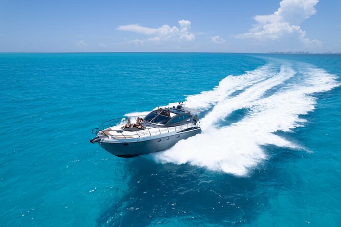 Cancun All Inclusive: Coast & Fun 9h on 50' Cranchi - What’s Included vs. What Costs Extra