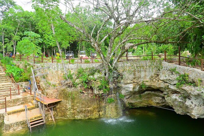 Cancun ATV Tour with Zipline, Cenote & Transportation - ATV through the Mayan jungle: gear up, then listen closely