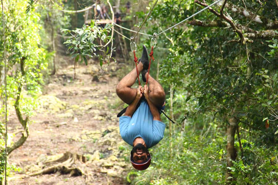 Cancún: ATV, Zipline, and Cenote Adventure with Lunch - Zipline circuit: short flight, big views, and staying realistic