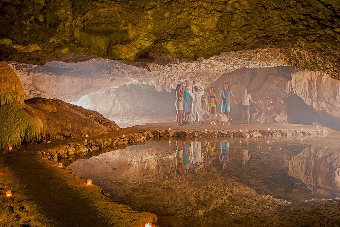 Cancun Cenote Tour: Snorkeling, Rappelling and Ziplining - Ziplining through the canopy, three lines, and the splash finish