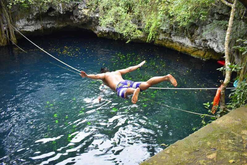 Cancun: Jungle ATV Tour, Ziplining, and Cenote Swim - Cenote Verde Lucero swim: where the day turns cool and quiet