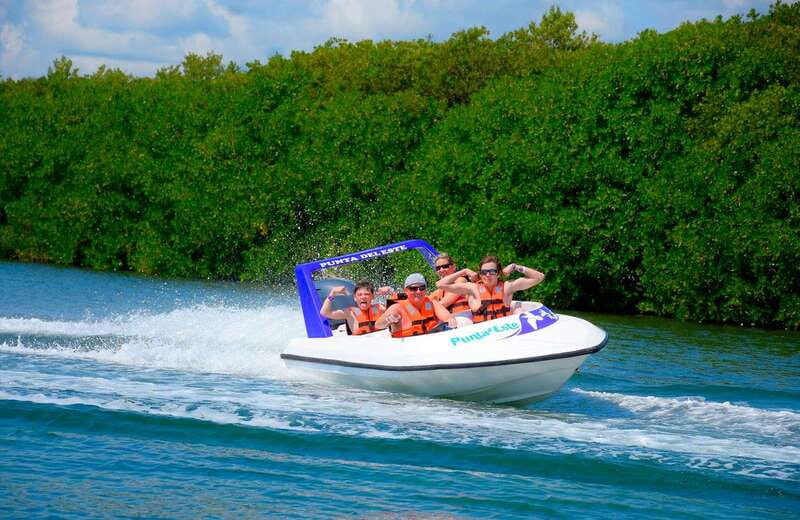 Cancun: Jungle Tour Adventure with Speedboat and Snorkeling - The big idea: Mayan culture first, then water time