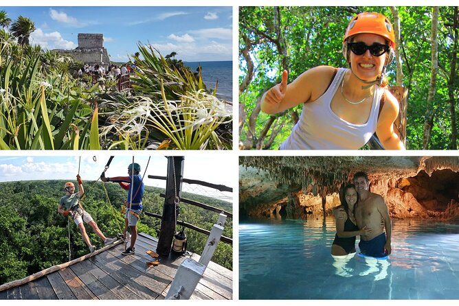 Cancun Jungle Tour: Tulum, Cenote Snorkeling, Ziplining, Lunch - Key highlights that make this tour worth a look