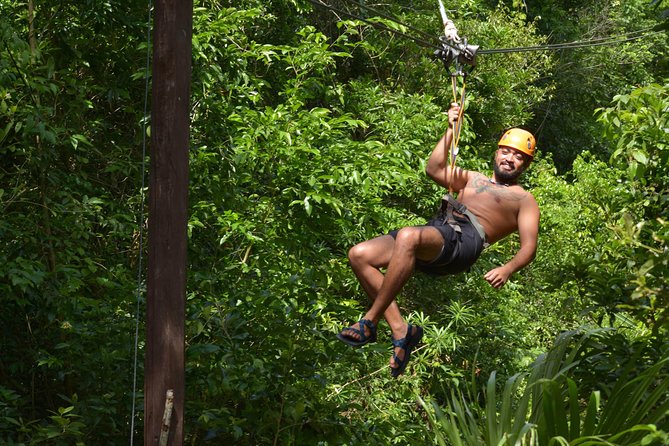 Cancun Jungle Tour: Tulum, Cenote Snorkeling, Ziplining, Lunch - Ziplining and rappelling: the part most people come for