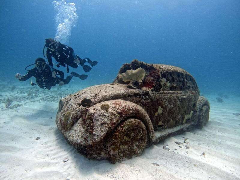 Cancun: Musa Underwater Museum & Reef Discover Scuba Diving - Speedboat to the museum zone, using the ride time well
