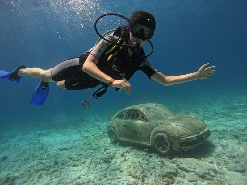 Cancun: Musa Underwater Museum & Reef Discover Scuba Diving - Reef session: rays, turtles, and patient looking