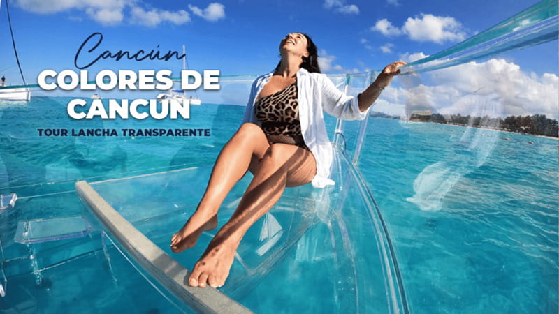 Cancún: Nichupté Lagoon Transparent Boat Tour with Drinks - Motion, Timing, and Who This Tour Fits Best