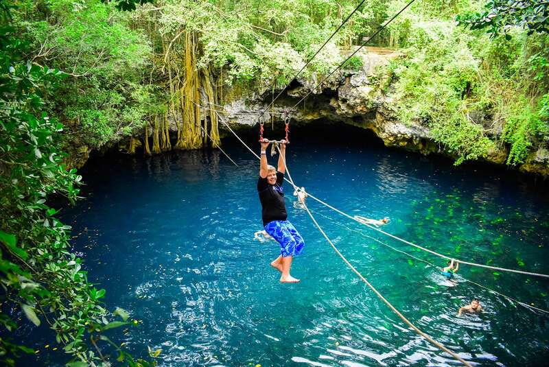Cancun & Riviera Maya: ATV, Zipline, & Cenote Combo Tour - Zipline Circuit Of 3 Lines: The Best Balance Of Scary And Short
