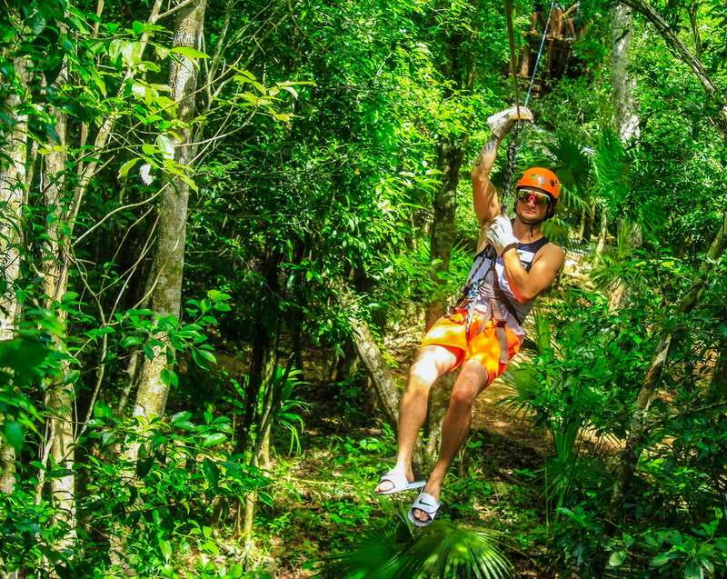 Cancun & Riviera Maya: ATV, Zipline, & Cenote Combo Tour - Cenote Verde Lucero: Cool Off In A 100% Natural Sinkhole