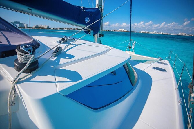 Cancun Sailing Catamaran Islas Mujeres With Luxury Beach Club - Logistics that can save you stress: meeting point, what to pack, and sunscreen rules