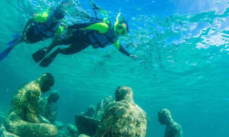 Cancun: Snorkeling Tour at MUSA The Underwater Museum - Getting from Cancun to Isla Mujeres Bay: Quick Boat, Clear Setup