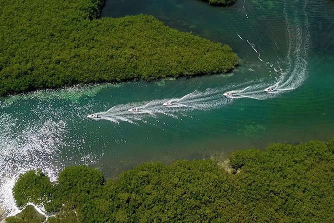 Cancun speedboat and snorkel tour: shared speedboat - Speedboat and snorkeling, the smart Cancun combo