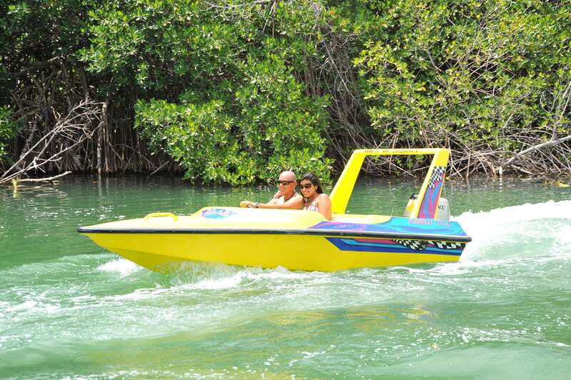 Cancun: Speedboat Mangrove Jungle & Snorkel Tour - Punta Nizuc reef snorkeling: what to expect in the water
