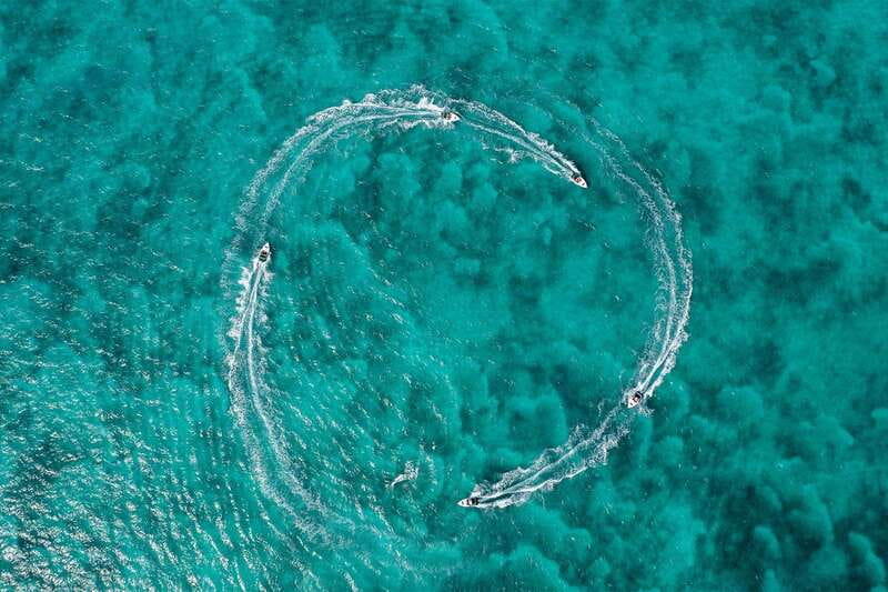Cancun: Speedboat tour to a Virgin Beach - Your “captain” moment: driving a two-passenger speedboat