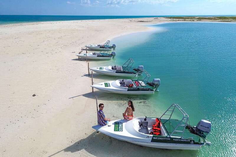Cancun: Speedboat tour to a Virgin Beach - Chacmuchuc Lagoon: why the water part is more than just speed
