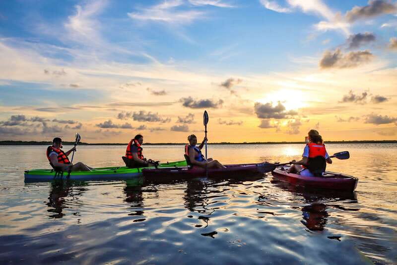 Cancun: Sunset Kayak Experience in the Mangroves - 15 Minutes of Safety, Then Real Paddling Time