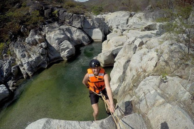 Canyoning in the Oaxacan Coast Canyons - What the canyon walk feels like: scrambling, jumping, and resting in pools