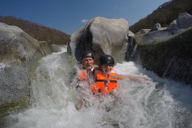 Canyoning in the Oaxacan Coast Canyons - Water levels change everything in this canyon: plan for two very different days