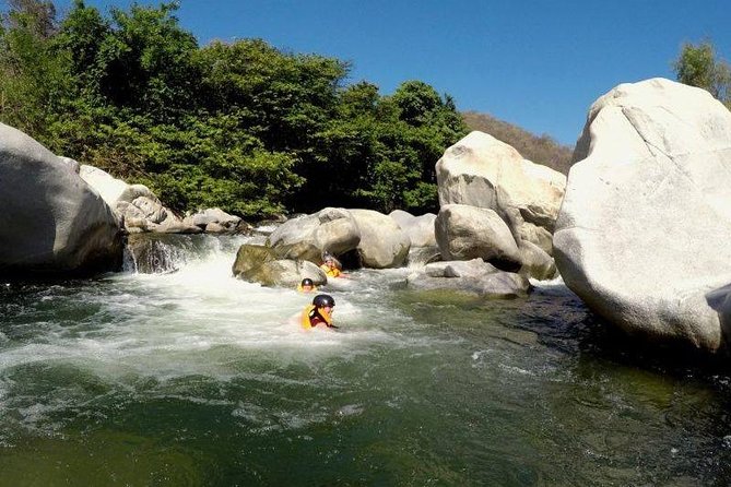 Canyoning in the Oaxacan Coast Canyons - Lunch, water, and beer: the payoff after you finish the canyon route