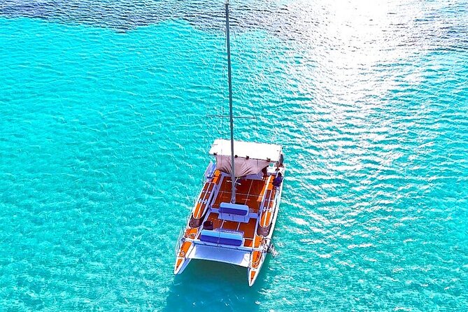 Catamaran Snorkel Adventure to El Cielo and The Money Bar Beach - Reef snorkel stop 2 at Colombia Deep Reef