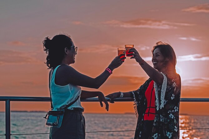Catamaran Sunset Cruise to Isla Mujeres from Cancun - Playa Norte swim and the sunset return to Cancun