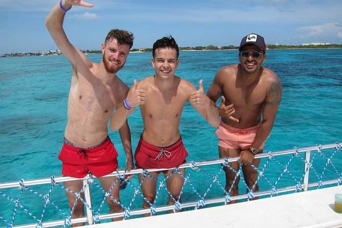 Catamaran Tour to Isla Mujeres all Included - Isla Mujeres exploration: walking time and onboard party energy