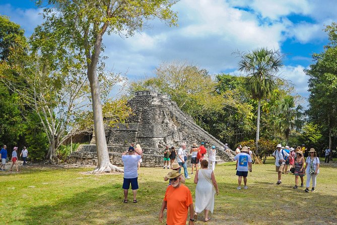 Chacchoben & Bacalar Combo Excursion Costa Maya - Bacalar Lagoon: seeing why it’s called the 7-colors lagoon