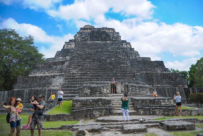 Chacchoben & Bacalar Combo Excursion Costa Maya - Getting on the water: boat ride plus swim time