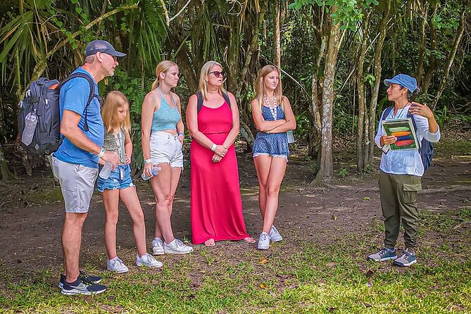 CHACCHOBEN Ruins and BACALAR Lagoon Boat Excursion from Costa Maya - Bacalar Lagoon on a pontoon boat: the swim, the blues, the drinks