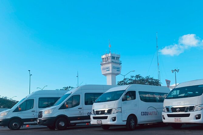 Cheapest Shared Shuttle from Cozumel Airport 2 Hotels in Cozumel - From Cozumel Airport to Your Hotel Lobby, Without Taxi Stress