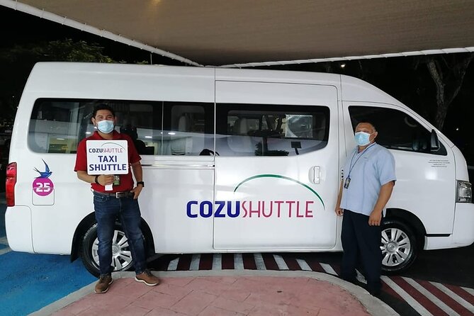 Cheapest Shared Shuttle from Cozumel Airport 2 Hotels in Cozumel - Meeting Ricardo Garcia: Getting on the Van in Real Life