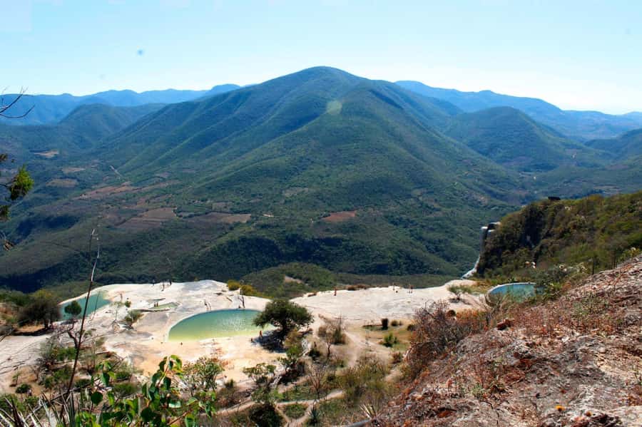 Check out Hierve el Agua, Mitla, the Tule Tree, Rugs, and a Mezcal Distillery Tour - Mitla archaeological zone: geometric Zapotec stonework
