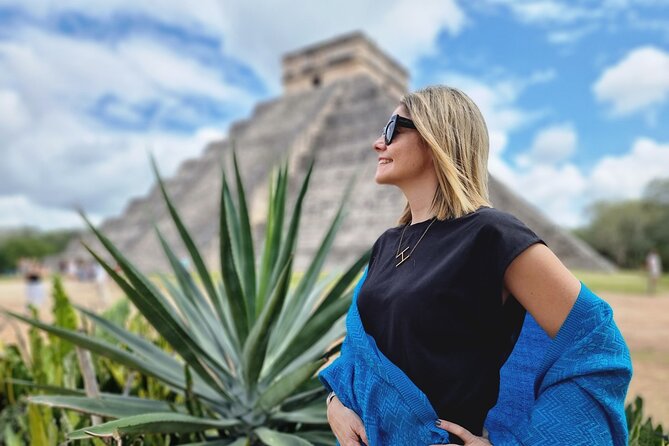 Chichen Itza, Cenote & Valladolid Tour with Tequila and Lunch - Chichén Itzá: Guided El Castillo and Temple of the Warriors With Real Photo Time