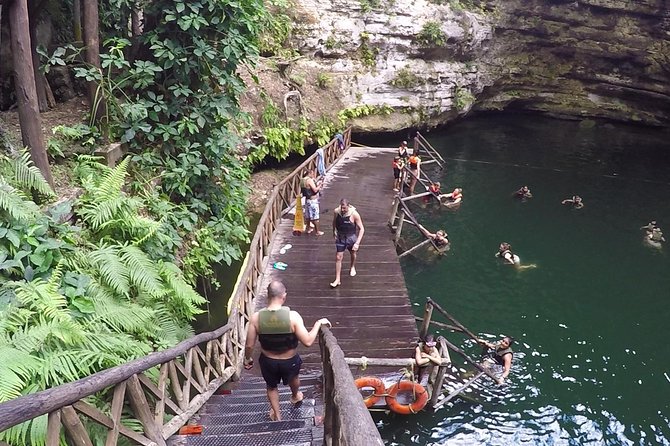 Chichen Itza Day Trip Exclusive Nool-Ha Cenote & Valladolid Visit - Cenote Nool-ha Swim, Life Vest Included, and How to Get Your Full Hour