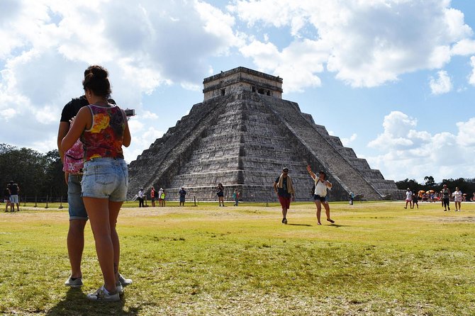 Chichen Itza Day Trip Exclusive Nool-Ha Cenote & Valladolid Visit - Chichen Itza UNESCO Route, El Castillo, Ball Court, and Temple of Warriors